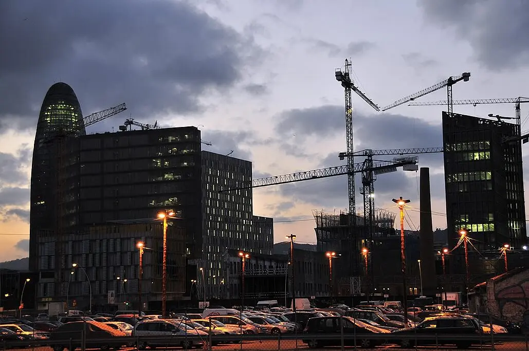 foto van het district in Barcelona