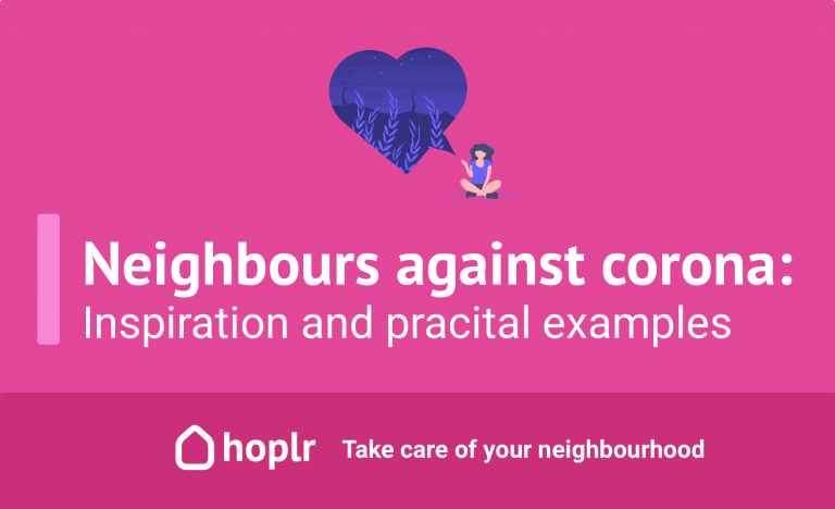 neighbours against corona: inspiration and examples