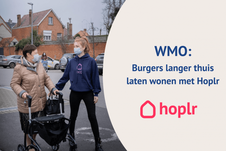Wet Maatschappelijke Ondersteuning (WMO): langer thuis wonen met Hoplr cover