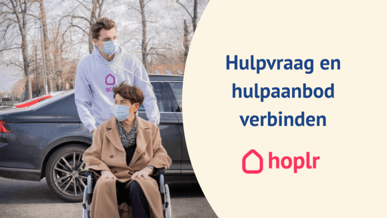 Zo verbind je hulpvraag en hulpaanbod met Hoplr cover
