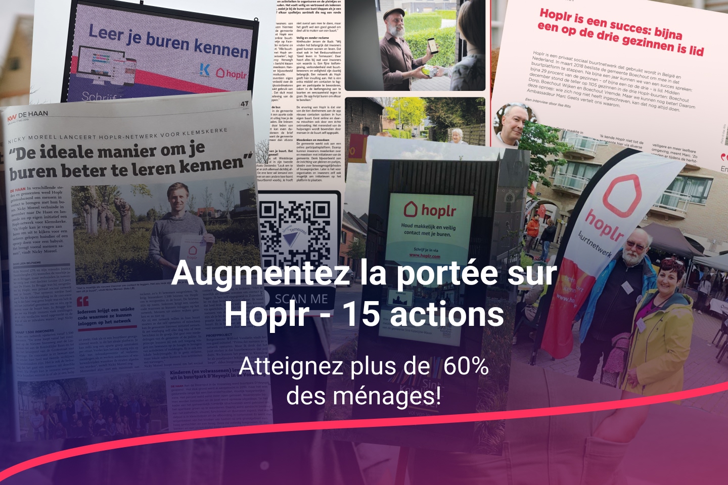 Atteindre les citoyens : 15 actions pour augmenter la portée sur Hoplr