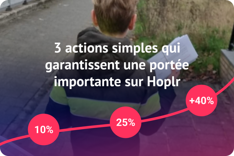 3 actions simples qui garantissent une portée importante sur Hoplr