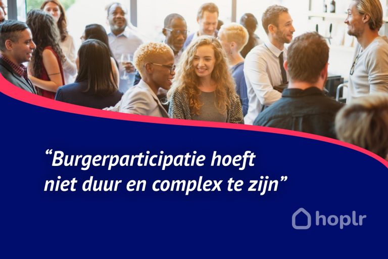 Burgerparticipatie hoeft niet duur en complex te zijn